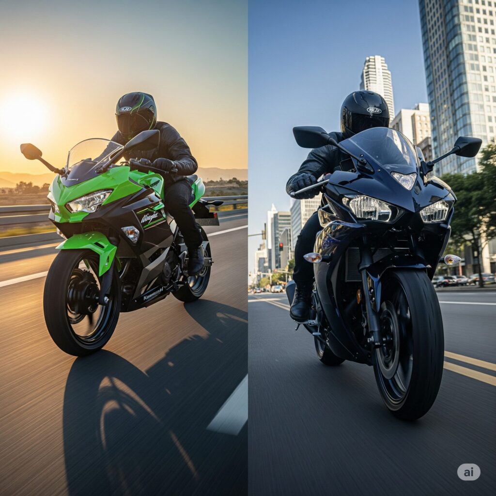 YZF-R3 Ninja 400高速道路と街乗りの得意な場面