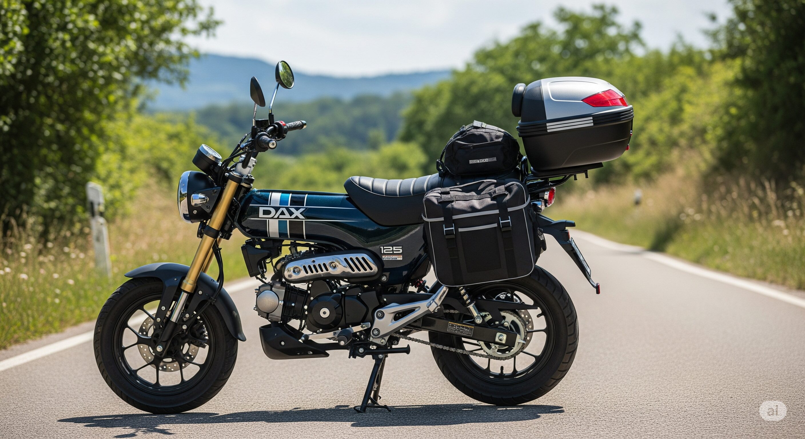 ダックス125サイドバッグ・リアボックス完全ガイド！おすすめと選び方