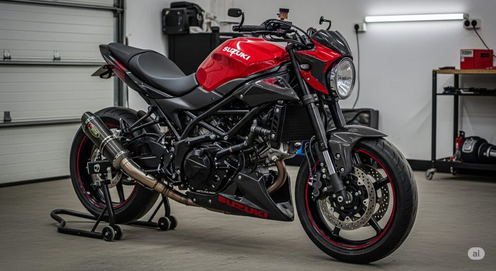 SV650Xを自分好みにカスタムする魅力