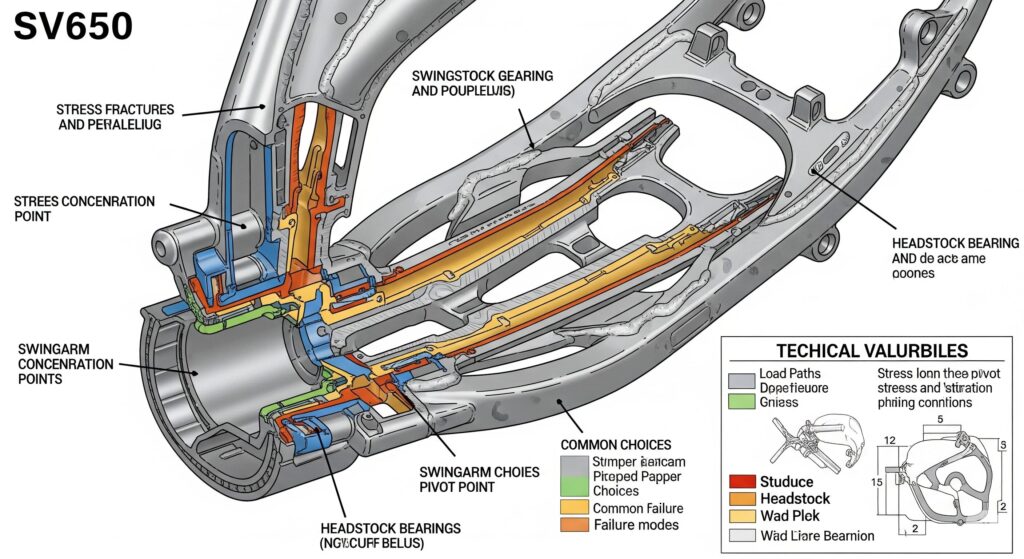 SV650が持つ構造上の弱点とは