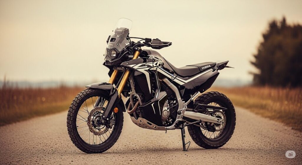 CRF250ラリー 足つきを改善するローダウンという選択肢