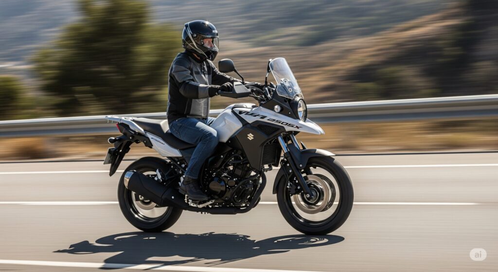 Vストローム250SX快適な高速巡航速度の目安とは
