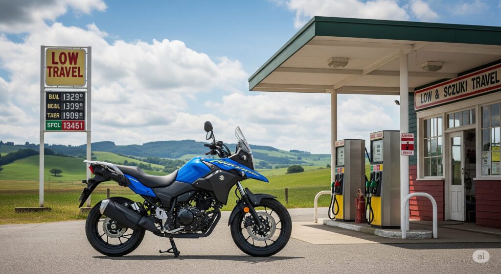 Vストローム250SXカタログ値とユーザー報告の実燃費