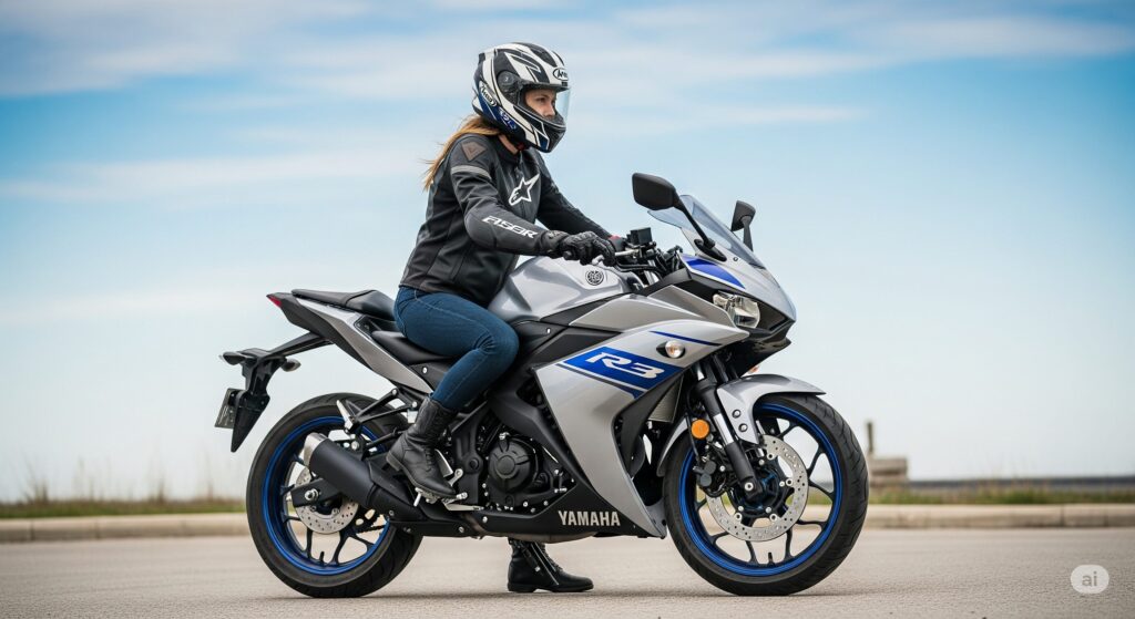 YZF-R3初心者や女性ライダーは扱えるのか?