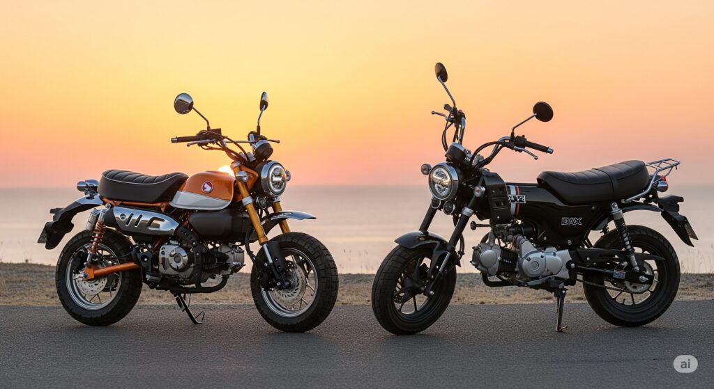 モンキー125とダックス125どっちを選ぶ