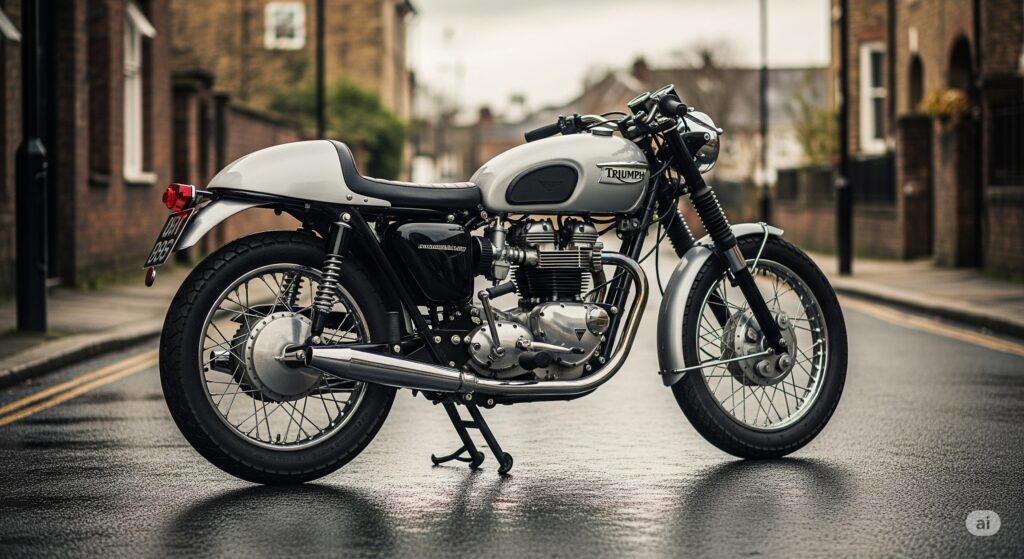 トライアンフ 400cc カフェレーサー