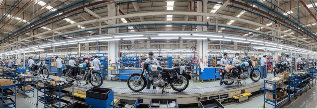 ROYAL ENFIELD コストを抑える最大の安い理由とは