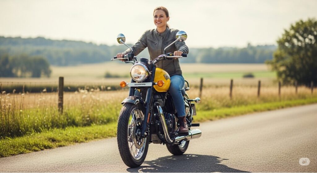 ROYAL ENFIELD 初心者や女性でも扱いやすいのか