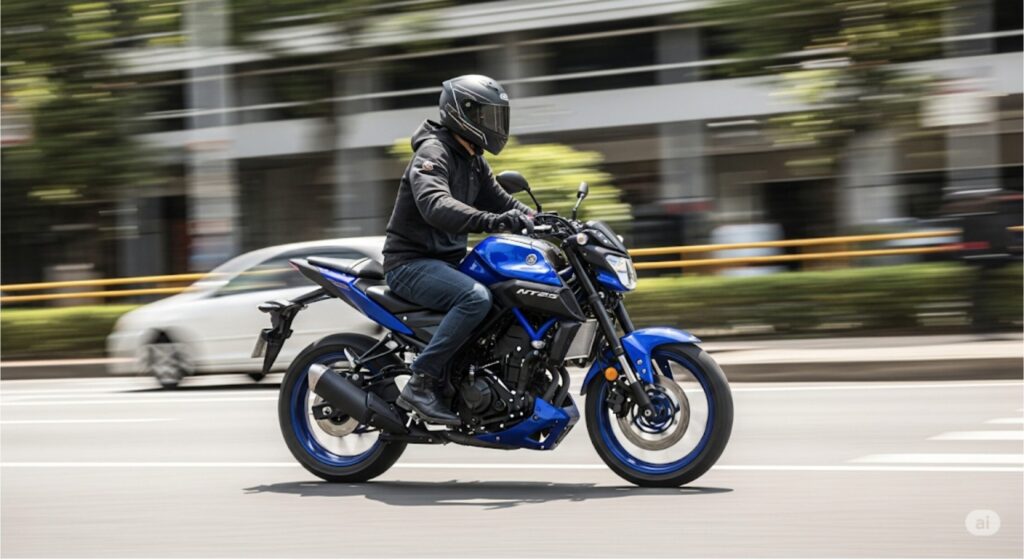 YAMAHA MT-25 街乗りで活きる軽快な加速性能